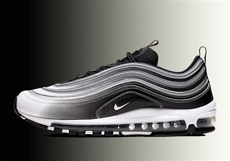 nike air max 97 black white